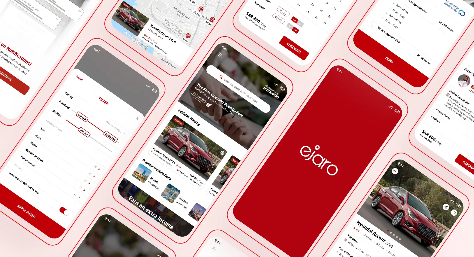 Ejaro Taxi app developmnt
