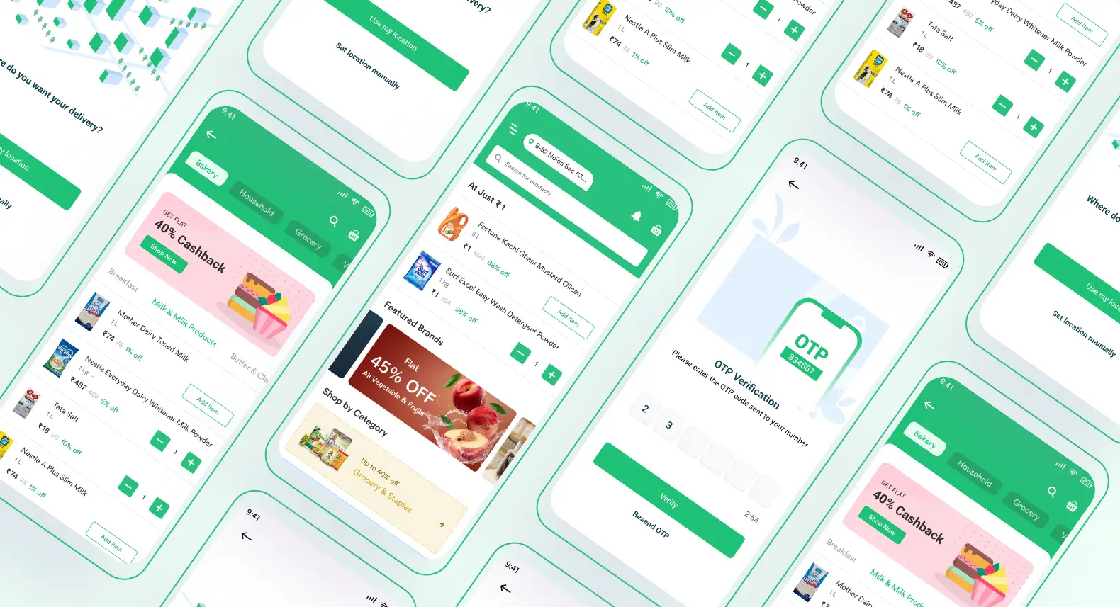 grocery delivery app development services