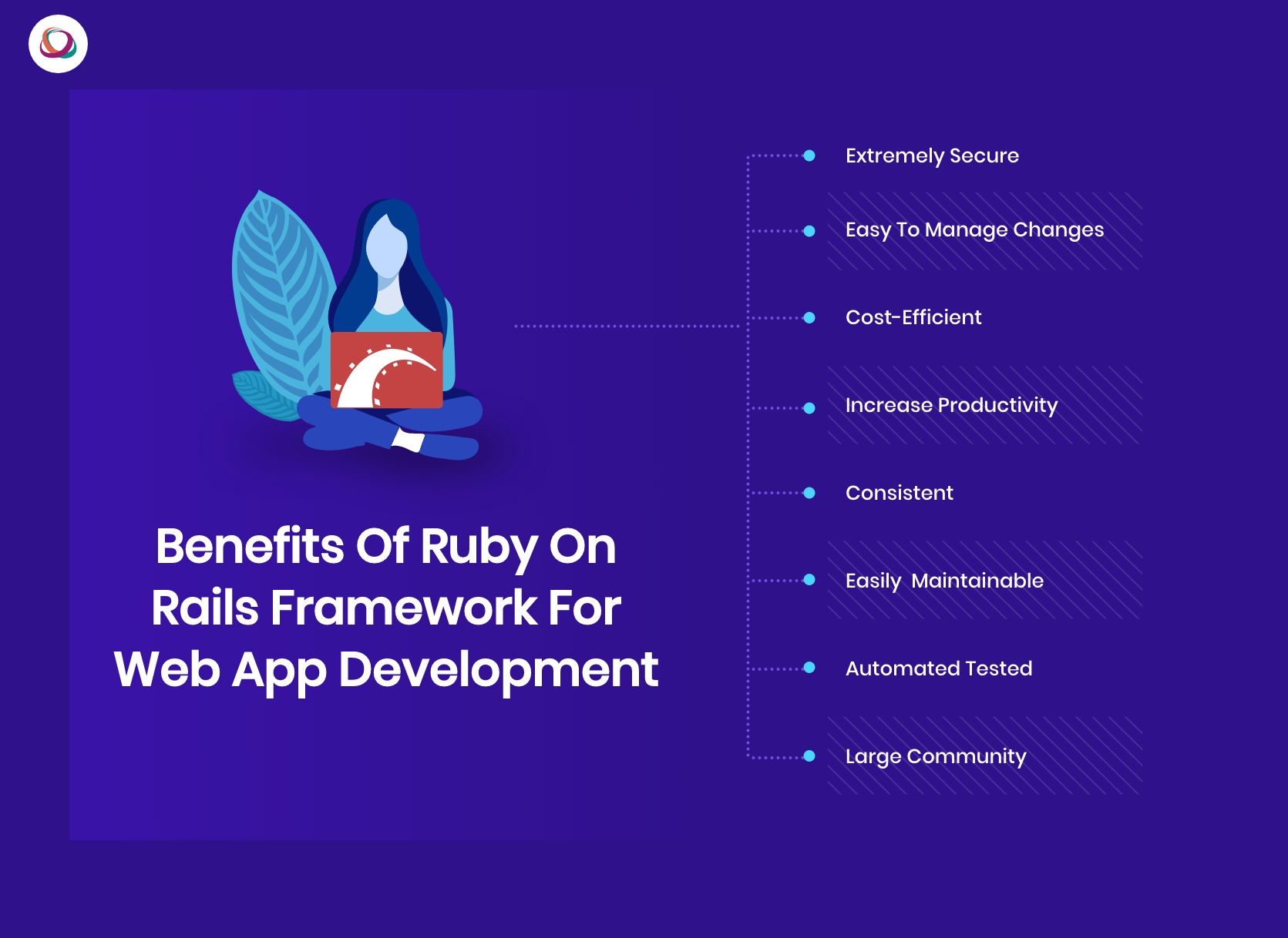 Benefits of Ruby on Rails framework for web app development
